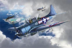 Revell 03869 - SBD-5 Dauntless Navyfighter 8 Revell 03869 - SBD-5 Dauntless Navyfighter -Kinderspielzeug 03869 sbd 5 dauntless revell