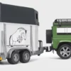BRUDER 02592 - Land Rover Defender Pferdeanhänger