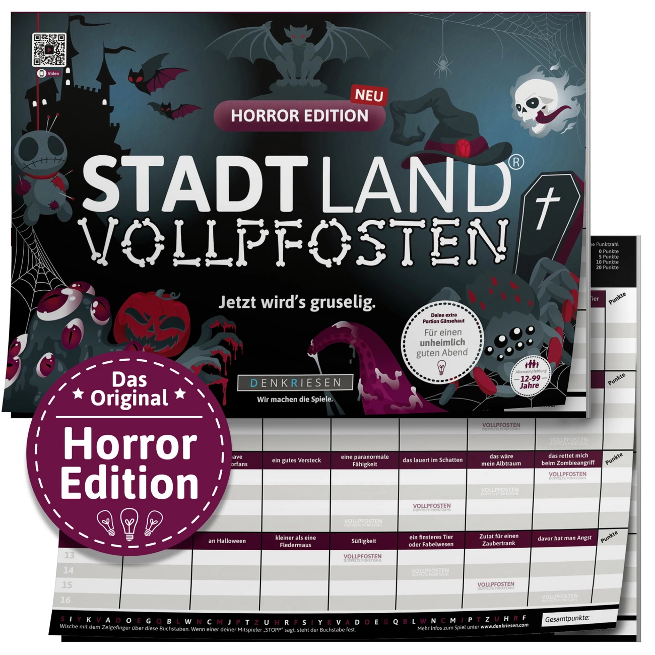 Horror Edition - STADT LAND VOLLPFOSTEN (DENKRIESEN) 2 Horror Edition - STADT LAND VOLLPFOSTEN (DENKRIESEN) – Bild 2