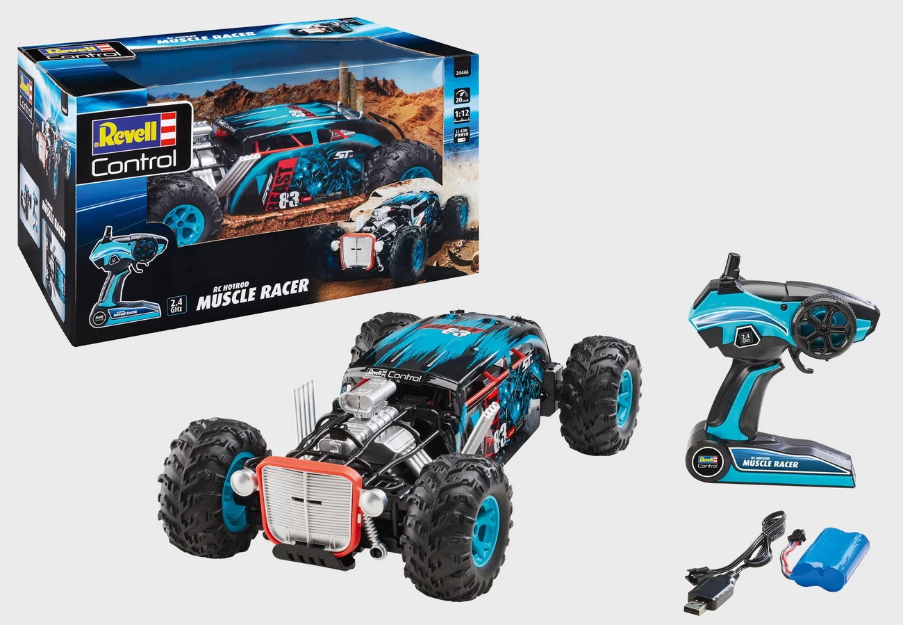 Revell Control 24446 - Hot Rod Muscle Racer - RC Auto 3 Revell Control 24446 - Hot Rod Muscle Racer - RC Auto – Bild 3