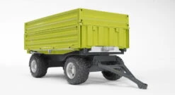 BRUDER 02203 - Fliegl Dreiseitenkippanhänger Mit Aufsteckbordwand -Kinderspielzeug bruder 02203 fliegl dreiseitenkippanhnger aufsteckbordwand