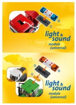 BRUDER 02802 - Zubehör: Light And Sound Modul (universal) -Kinderspielzeug bruder 02802 light sound