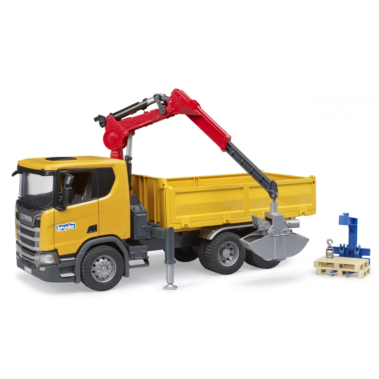 BRUDER 03551 - Scania Super 560 R Baustellen LKW-Kran 1 BRUDER 03551 - Scania Super 560 R Baustellen LKW-Kran