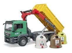 BRUDER 03753 - MAN TGS Kran LKW Mit Altglascontainer 5 BRUDER 03753 - MAN TGS Kran LKW Mit Altglascontainer -Kinderspielzeug bruder 03775 man tgs kran lkw glascontainer