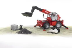 BRUDER 02129 - Manitou Teleskoplader MRT 2150 -Kinderspielzeug bruder 02129 manitou