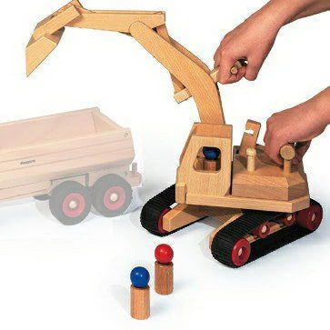 Fagus Bagger (10-71) Holzspielzeug 2 Fagus Bagger (10-71) Holzspielzeug – Bild 2