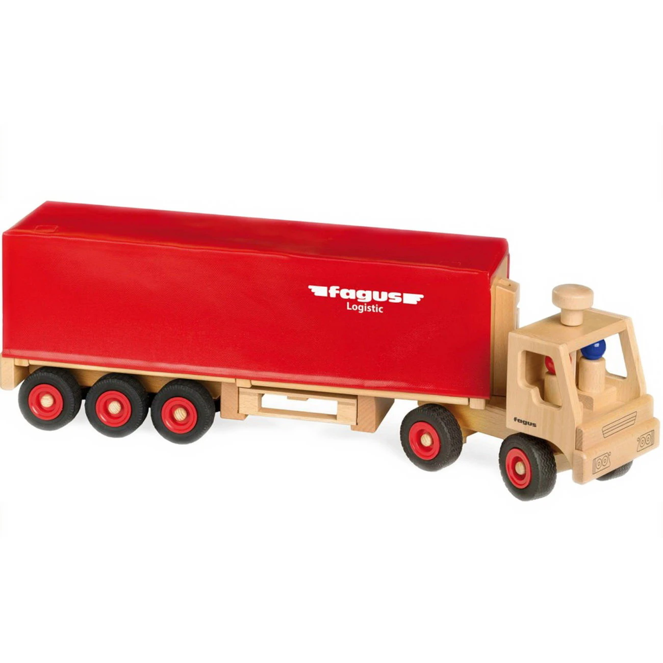 Fagus Sattelschlepper (10-81) Holzspielzeug 2 Fagus Sattelschlepper (10-81) Holzspielzeug – Bild 2