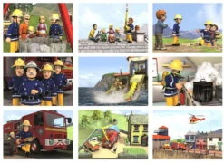 Puzzle - Feuerwehrmann Sam 9in1 Puzzle Pack (Jumbo) -Kinderspielzeug feuerwehrmann sam 9in puzzle box jumbo 19282