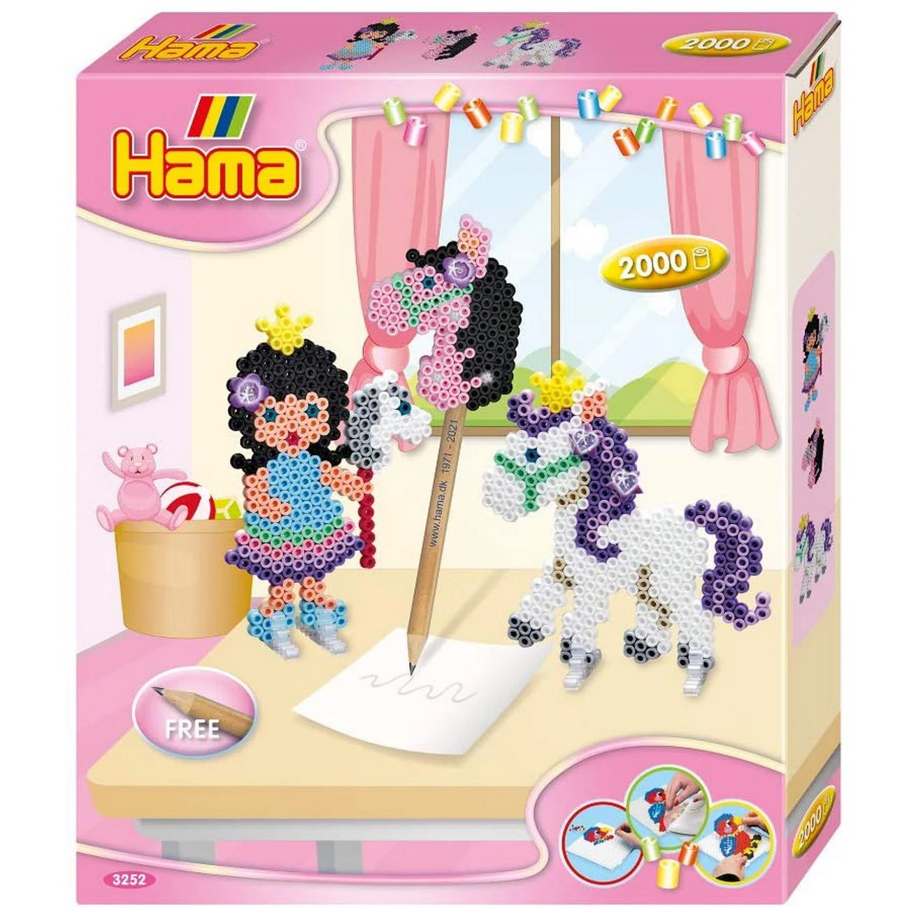 Hama Geschenkpackung Pferde Ponyspaß (Hama 3252) 3 Hama Geschenkpackung Pferde Ponyspaß (Hama 3252) – Bild 3