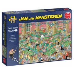 Jumbo Puzzle - Eine Ruhige Kugel Schieben Chalk Up!(van Haasteren) - 1500 Teile