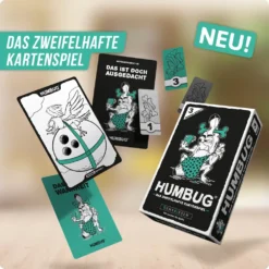 HUMBUG Nr 3 - Das Zweifelhafte Kartenspiel (DENKRIESEN) -Kinderspielzeug humbug 3 kartenspiel 1