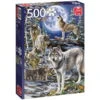 Puzzle - Wolfsrudel Im Winter (Jumbo) - 500 Teile
