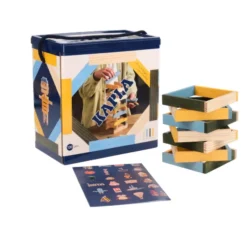 Kapla 120er Box - Hellblau Gelb Grün