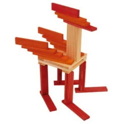 Kapla Farben Set Rot Orange Und Buch 22 9 Kapla Farben Set Rot Orange Und Buch 22 -Kinderspielzeug kapla holz bausteine farbe rot orange