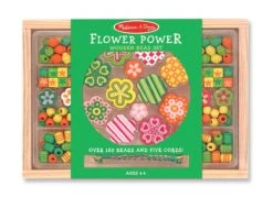 Melissa & Doug Holzperlen Set Blumen -Kinderspielzeug melissa 14178 holzperlenset blumen