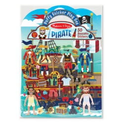 Melissa & Doug Sticker Spielset Piraten -Kinderspielzeug melissa 19102 sticker piraten