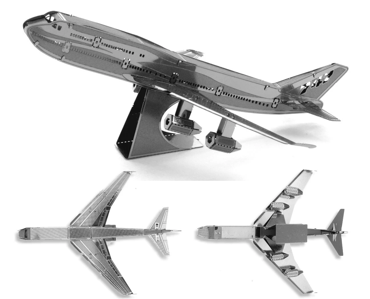 Metal Earth - Passagierflugzeug Boeing 747 1 Metal Earth - Passagierflugzeug Boeing 747