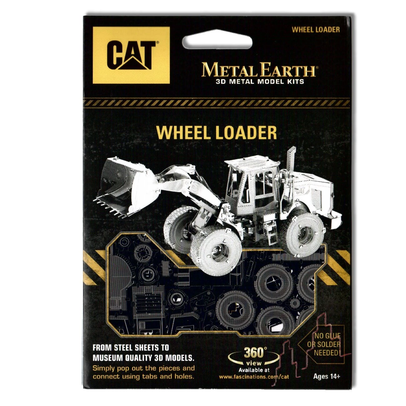 Metal Earth - CAT Radlader - Wheel Loader 2 Metal Earth - CAT Radlader - Wheel Loader – Bild 2