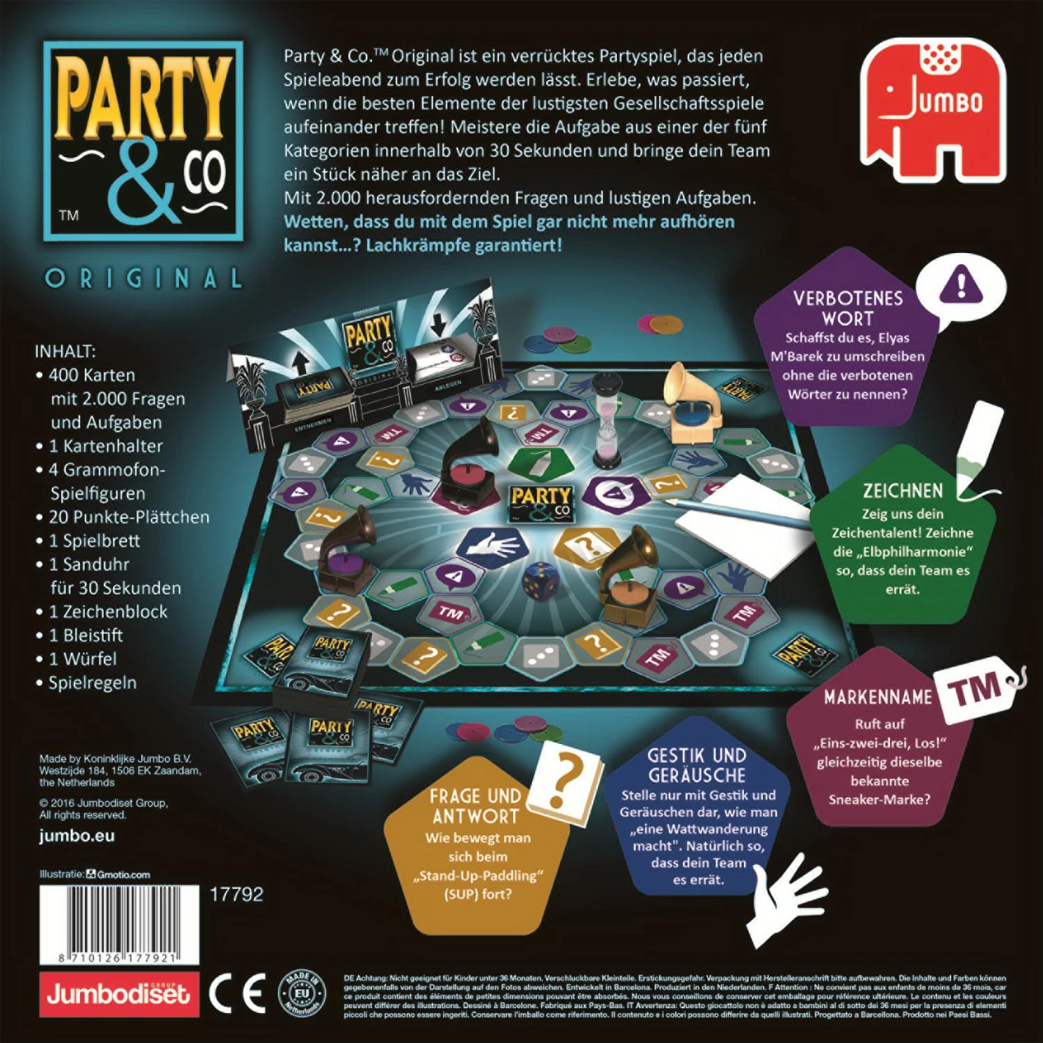 Party & Co Original (Jumbo 17792) - Spiel 1 Party & Co Original (Jumbo 17792) - Spiel