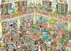 Jumbo Puzzle - Die Bibliothek (van Haasteren) - 1000 Teile