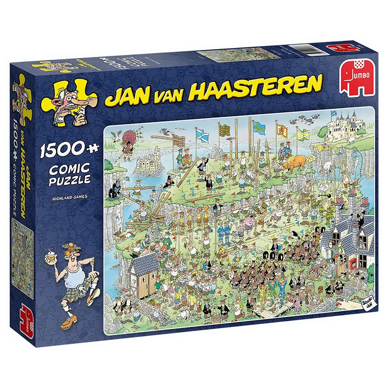Jumbo Puzzle - Highland Games (van Haasteren) - 1500 Teile 1 Jumbo Puzzle - Highland Games (van Haasteren) - 1500 Teile