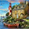 Puzzle - Leuchtturmwärterhaus - The Lighthouse Keeper S Cottage (Falcon De Luxe) - 1000 Teile