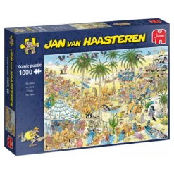 Jumbo Puzzle - Die Oase (van Haasteren) - 1000 Teile