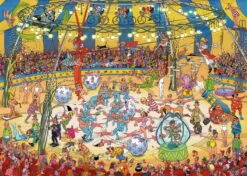 Jumbo Puzzle - Zirkus-Akrobatik (van Haasteren) - 1000 Teile