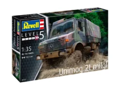 Revell 03337 - Unimog 2T Milgl -Kinderspielzeug revell 03337 unimog 2t