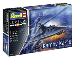 Revell 03889 - Kamov Ka-58 Stealth Helicopter - Hubschrauber Modell -Kinderspielzeug revell 03889 kamov ka 58 stealth helikopter hubschrauber modell