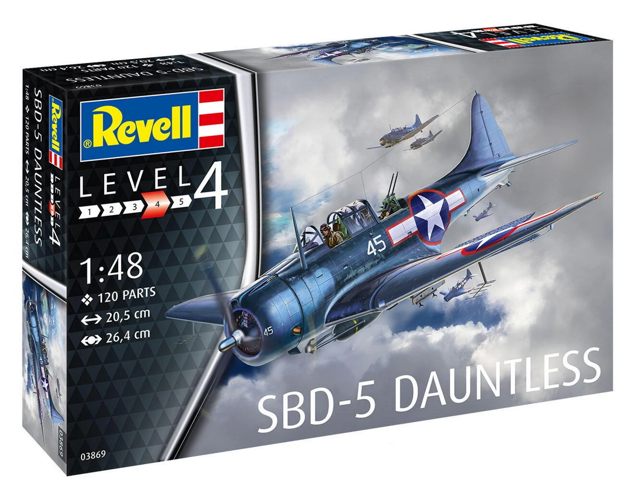 Revell 03869 - SBD-5 Dauntless Navyfighter 1 Revell 03869 - SBD-5 Dauntless Navyfighter