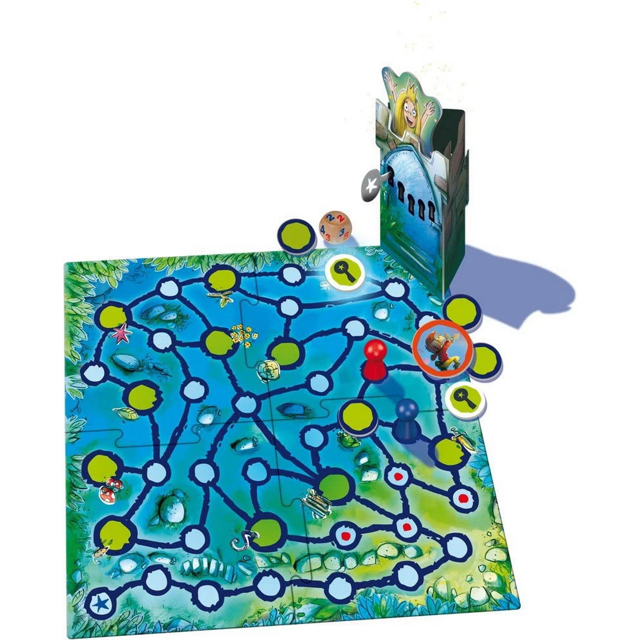 Der Verzauberte Turm Reisespiel Metalldose (Schmidt 51400) 2 Der Verzauberte Turm Reisespiel Metalldose (Schmidt 51400) – Bild 2