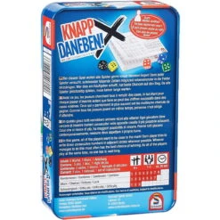 Knapp Daneben Reisespiel Metalldose (Schmidt 51426) -Kinderspielzeug schmidt 51426 knapp daneben b
