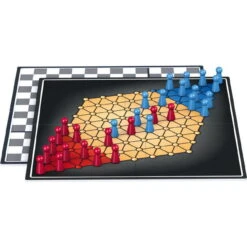 Halma Für 2 Reisespiel Metalldose (Schmidt 51444)