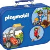 Puzzle Box - 4 Playmobil Puzzle Im Metallkoffer (Schmidt 55599)