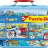 Puzzle Box - 4 Verkehrsmittel Puzzle Im Metallkoffer (Schmidt 56508)