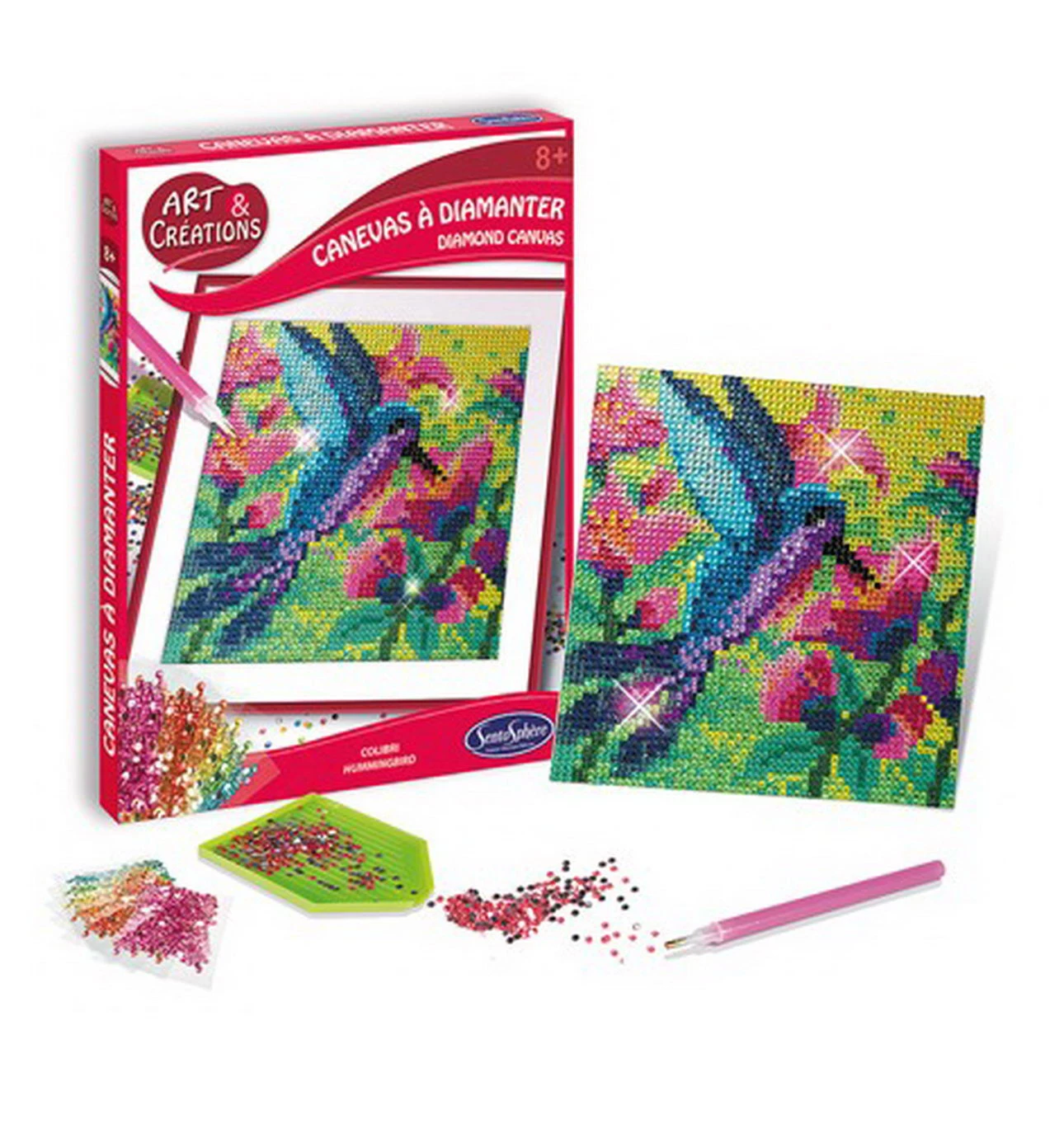 Strassstein Bild Kolibri (Sentosphere) 1 Strassstein Bild Kolibri (Sentosphere)