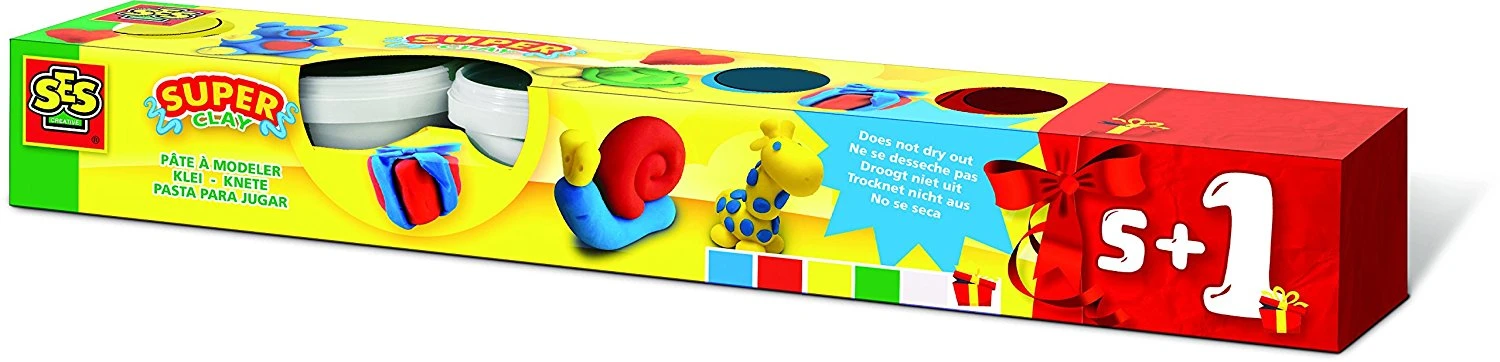 SES Knete Sparpaket 5+1 1 SES Knete Sparpaket 5+1