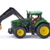 SIKU 1540 - John Deere Mit Baumstammgreifer