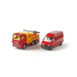 SIKU 1667 - Abschleppwagen Mit PKW 1:87 -Kinderspielzeug siku 1667 abschleppwagen pkw