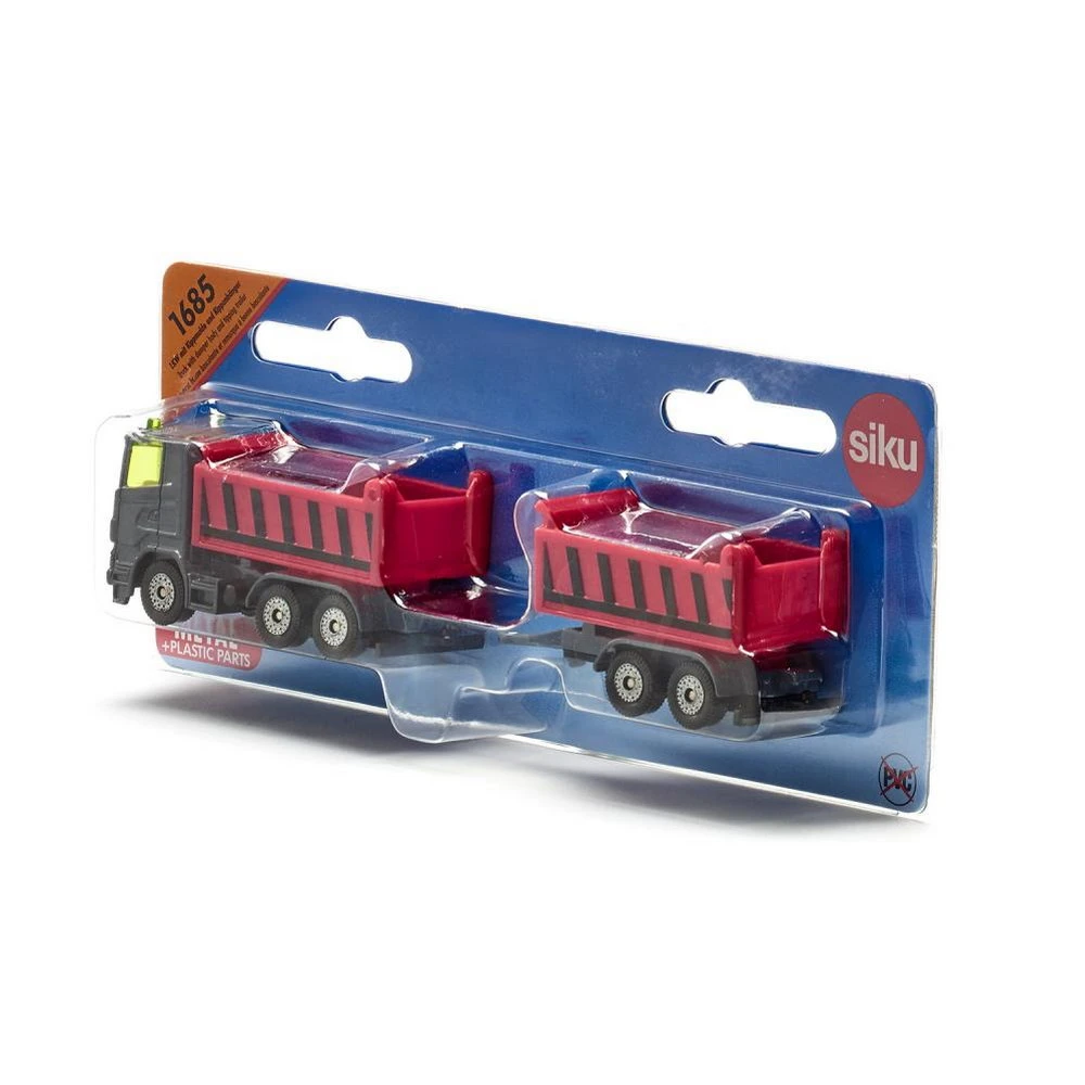SIKU 1685 LKW Mit Kippmulde Und Kippanhänger 1:87 3 SIKU 1685 LKW Mit Kippmulde Und Kippanhänger 1:87 – Bild 3