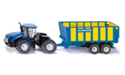 SIKU 1947 Traktor Mit Silagewagen 1:50 -Kinderspielzeug siku 1947 New Holland Silagewagen