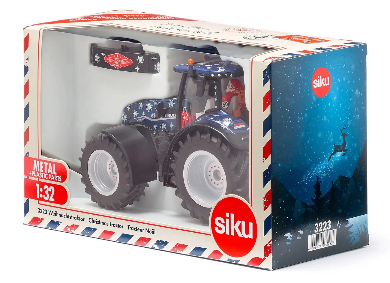 Siku Weihnachtstraktor New Holland T7 340 HD - Limited Edition 2023 1 Siku Weihnachtstraktor New Holland T7 340 HD - Limited Edition 2023