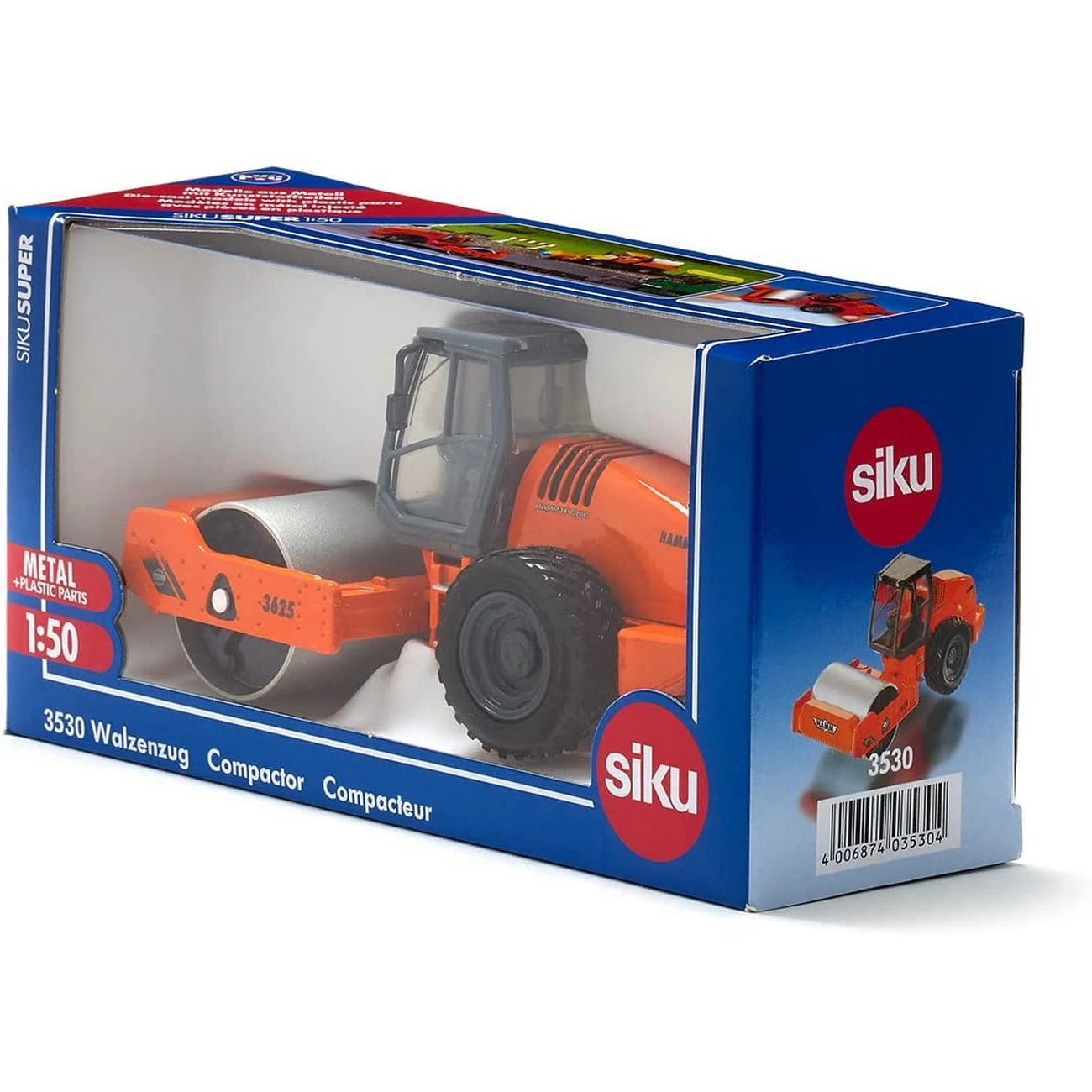 SIKU 3530 - Walzenzug 1:50 2 SIKU 3530 - Walzenzug 1:50 – Bild 2