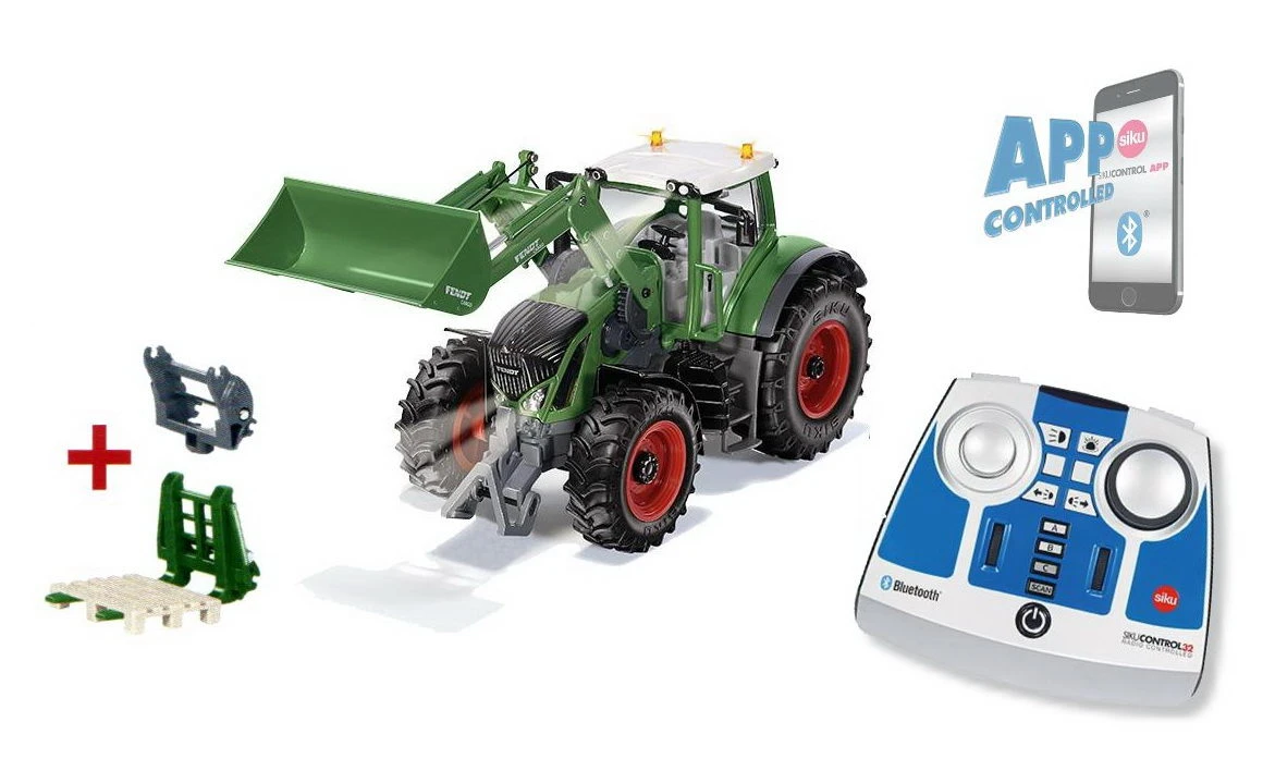 SIKU R/C 6796 - Fendt 933 Vario Mit Frontlader Set Mit Bluetooth Fernsteuerung 1 SIKU R/C 6796 - Fendt 933 Vario Mit Frontlader Set Mit Bluetooth Fernsteuerung