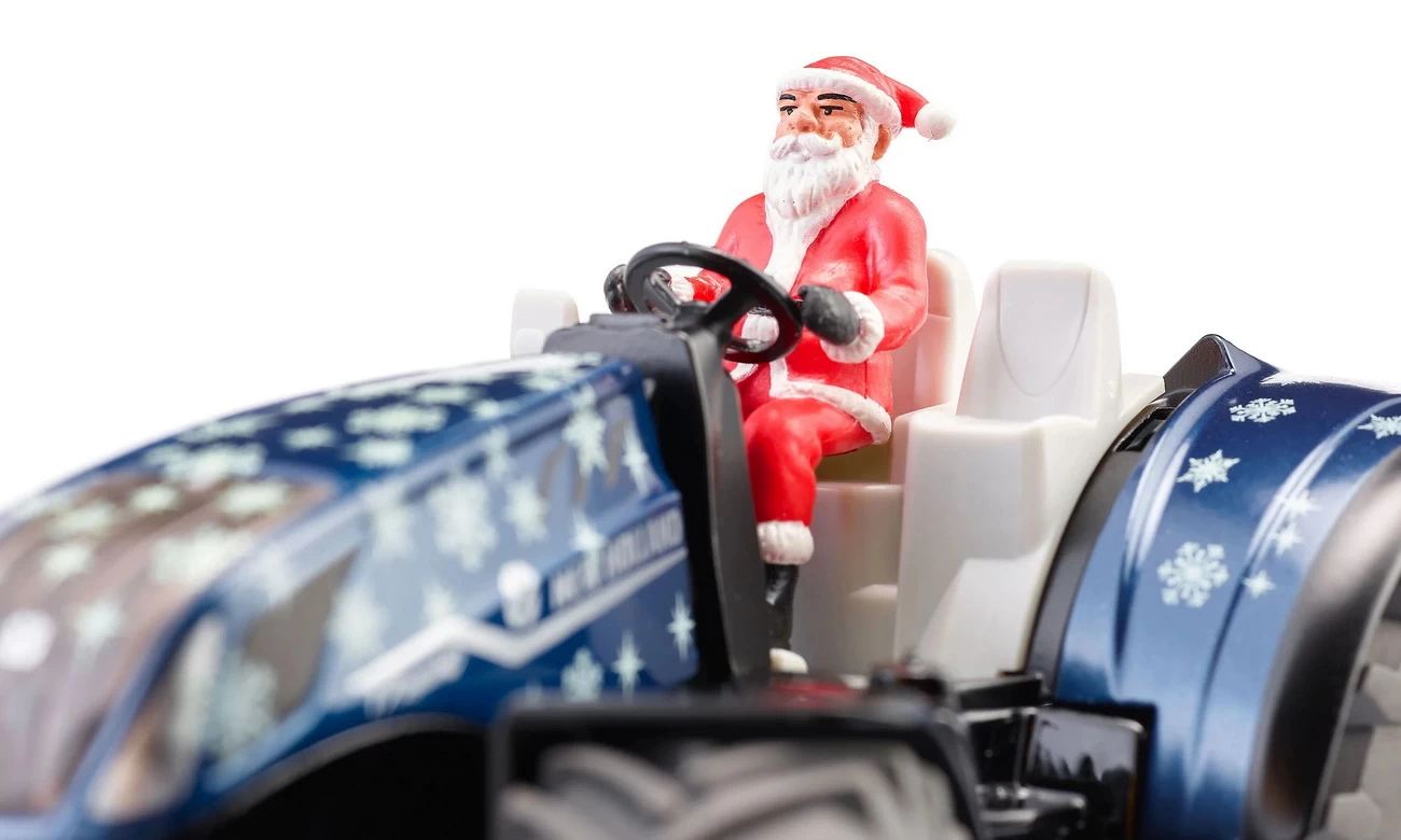 Siku Weihnachtstraktor New Holland T7 340 HD - Limited Edition 2023 3 Siku Weihnachtstraktor New Holland T7 340 HD - Limited Edition 2023 – Bild 3