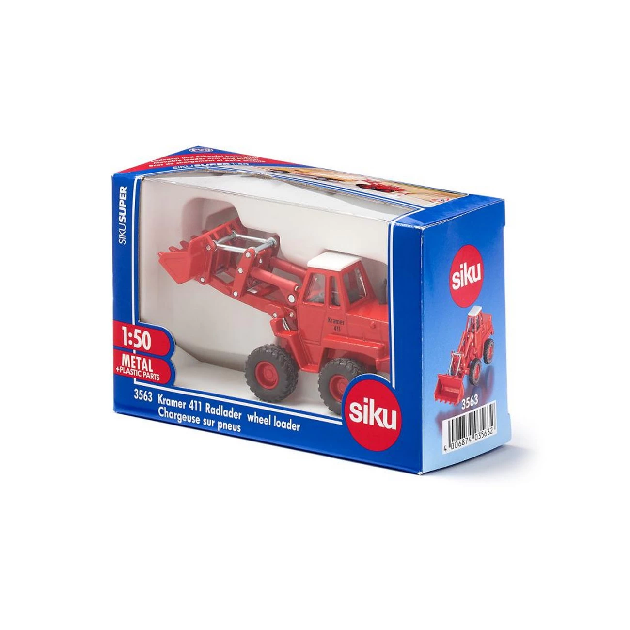 SIKU World 3563 - Kramer 411 Radlader 1:50 1 SIKU World 3563 - Kramer 411 Radlader 1:50