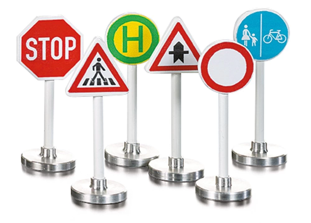 SIKU 0857 - Verkehrszeichen 1 SIKU 0857 - Verkehrszeichen