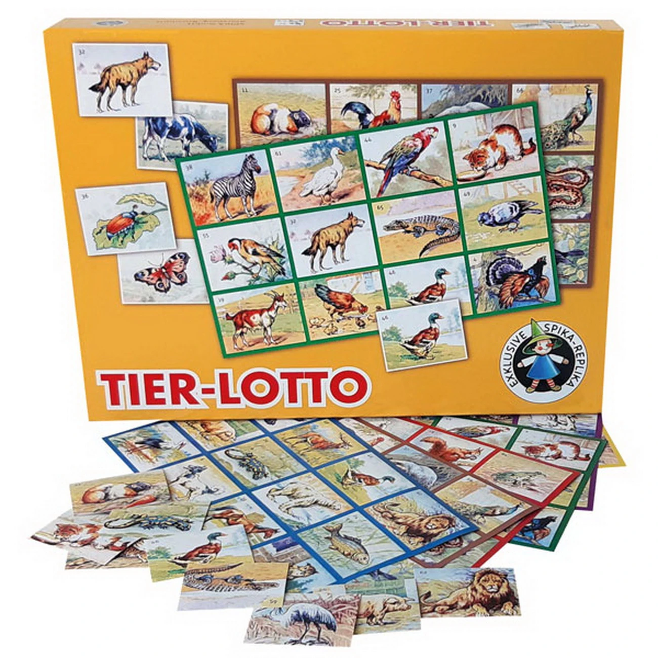Tier Lotto - Spika Retrospiel 1959 1 Tier Lotto - Spika Retrospiel 1959