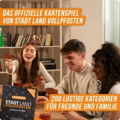 Classic - Kartenspiel STADT LAND VOLLPFOSTEN (DENKRIESEN)